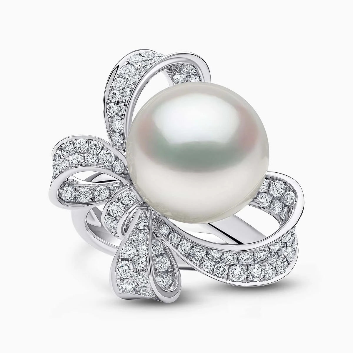 Ribbon Grace Pearl Ring - Voisson