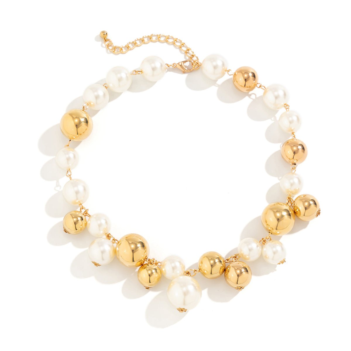 Ritz Acrylic Chunky Bead Necklace - Voisson