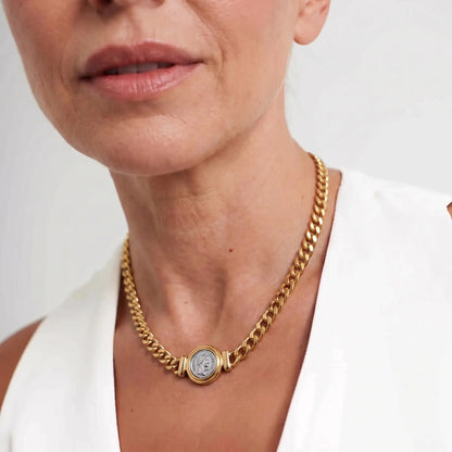 Roman Medallion Necklace - Voisson