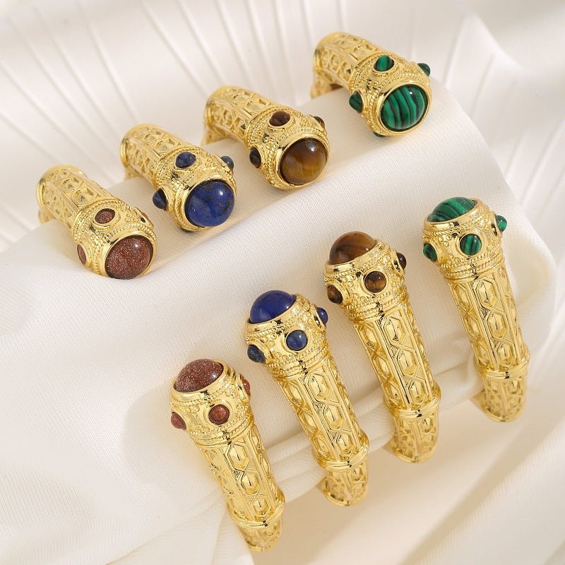 Royal Insignia Cuff Bracelet - Voisson