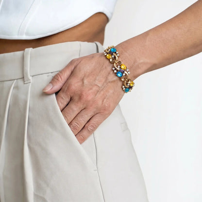 Royal Mosaic Vintage Bracelet - Voisson