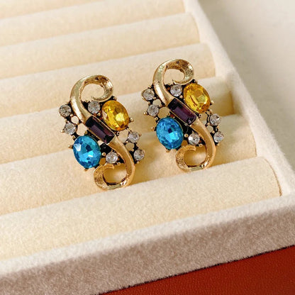 Royal Mosaic Vintage Earrings - Voisson