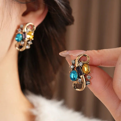 Royal Mosaic Vintage Earrings - Voisson