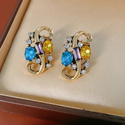 Royal Mosaic Vintage Earrings - Voisson