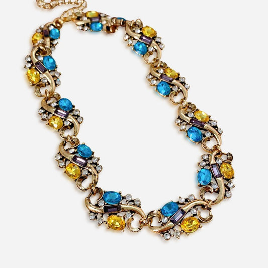 Royal Mosaic Vintage Necklace - Voisson