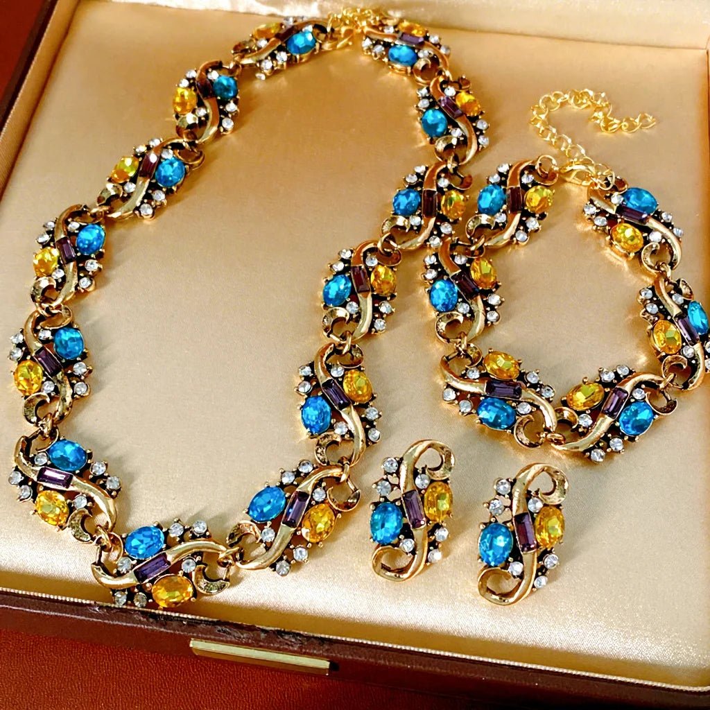Royal Mosaic Vintage Necklace - Voisson