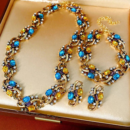 Royal Mosaic Vintage Necklace - Voisson