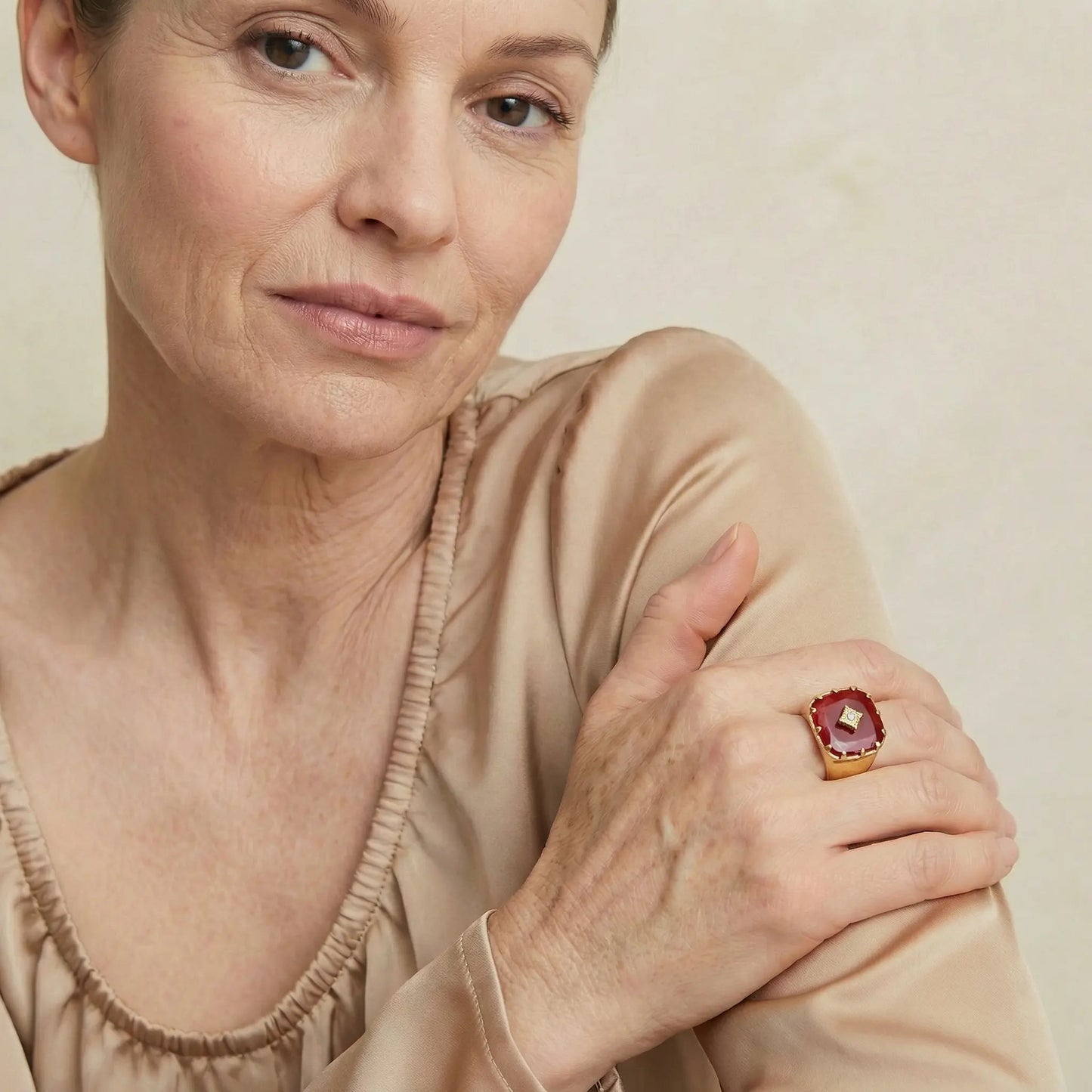 RubyRogue Statement Ring - Voisson