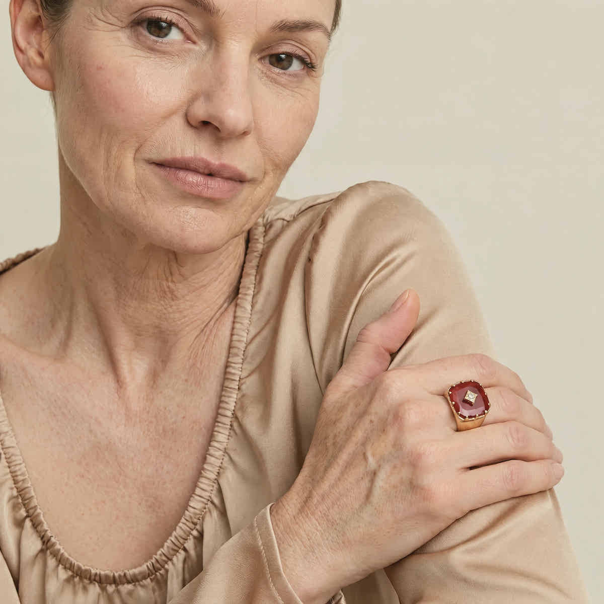RubyRogue Statement Ring - Voisson