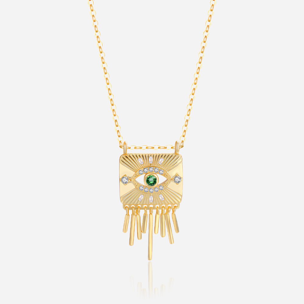 Sacred Eye 925 Silver Necklace - Voisson
