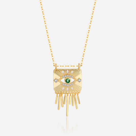Sacred Eye 925 Silver Necklace - Voisson