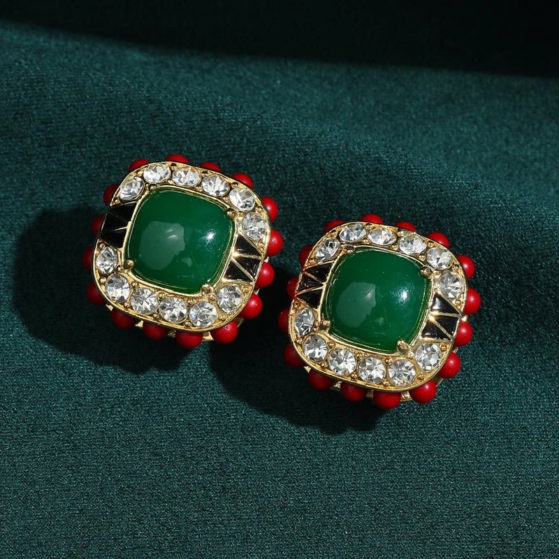 Scarlet Crown Earrings - Voisson