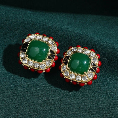 Scarlet Crown Earrings - Voisson