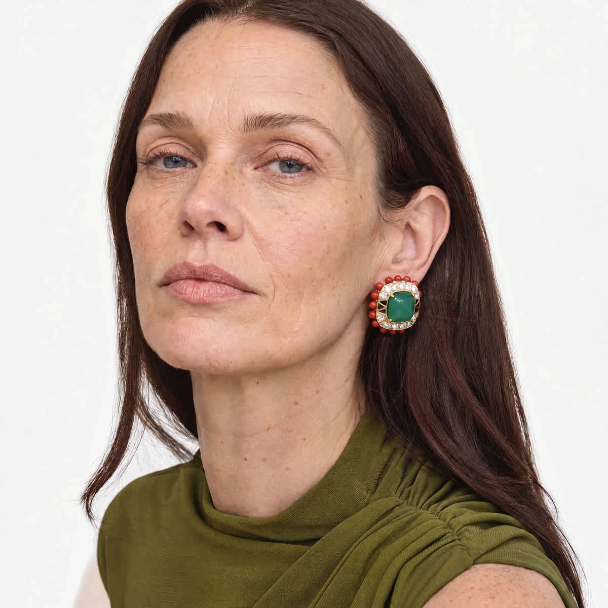 Scarlet Crown Earrings - Voisson