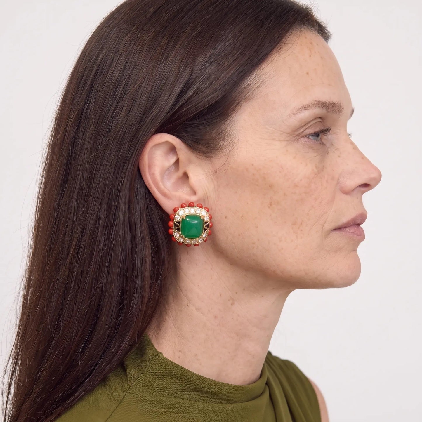 Scarlet Crown Earrings - Voisson