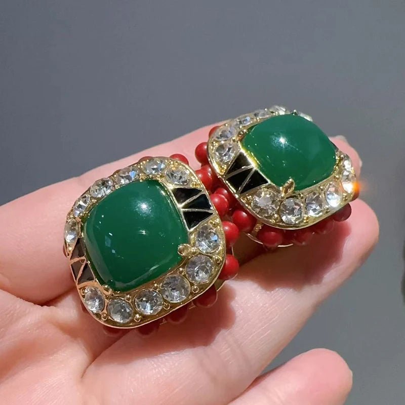 Scarlet Crown Earrings - Voisson