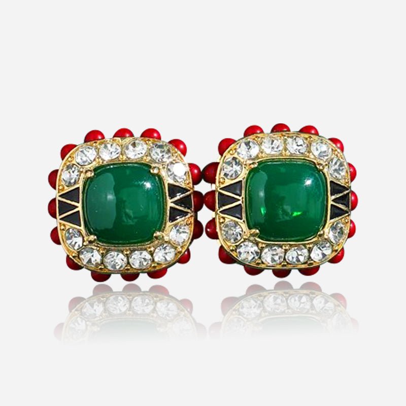 Scarlet Crown Earrings - Voisson