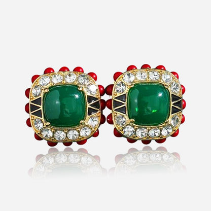Scarlet Crown Earrings - Voisson