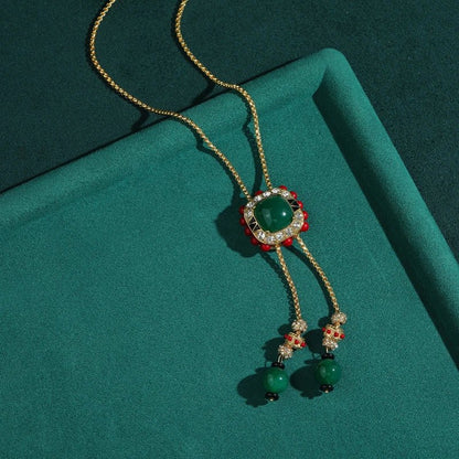 Scarlet Crown Necklace - Voisson