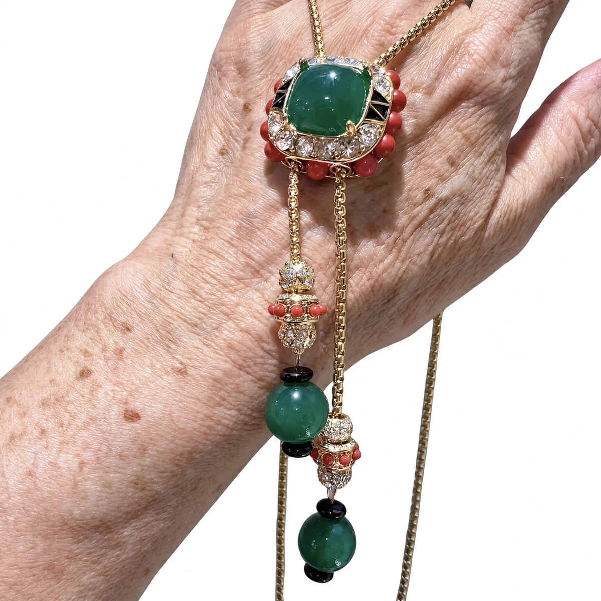 Scarlet Crown Necklace - Voisson