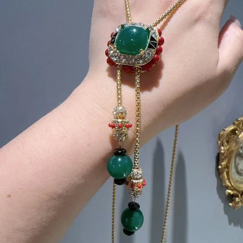 Scarlet Crown Necklace - Voisson