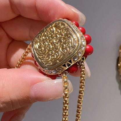 Scarlet Crown Necklace - Voisson
