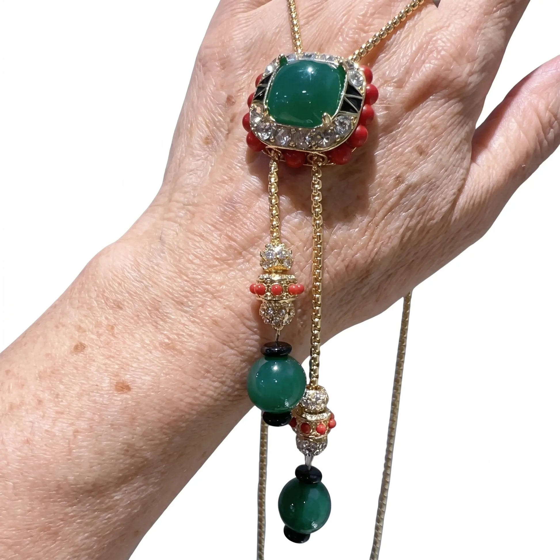 Scarlet Crown Necklace - Voisson