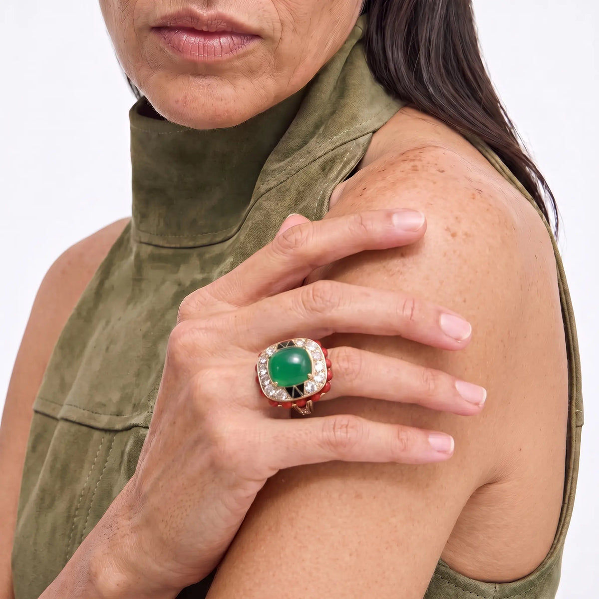 Scarlet Crown Ring - Voisson