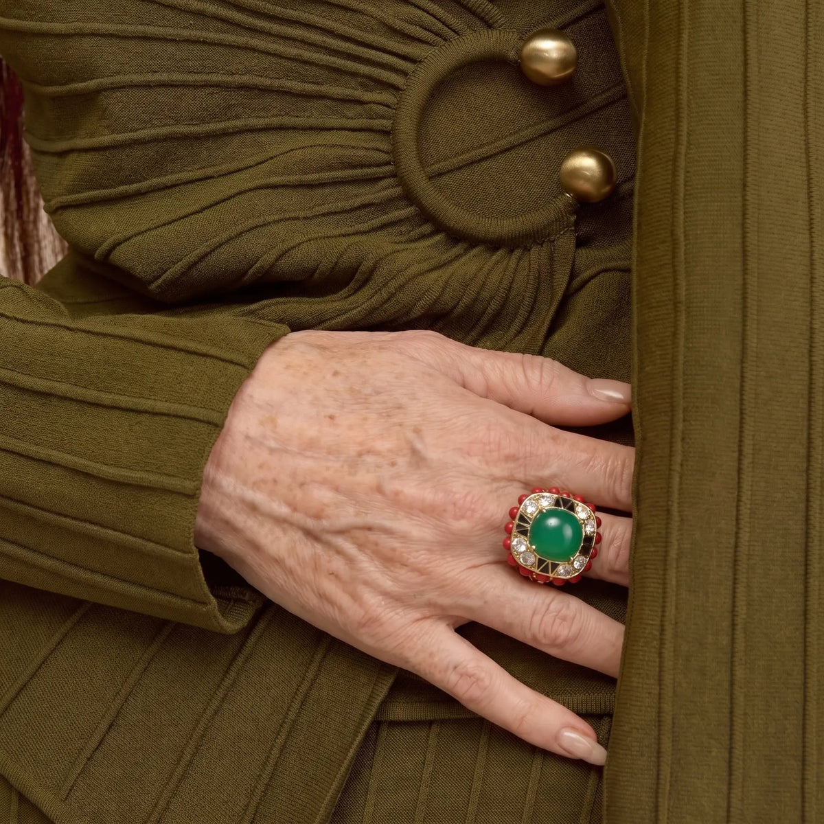 Scarlet Crown Ring - Voisson