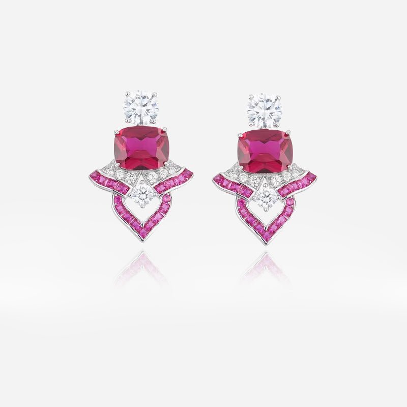 Scarlet Helix Earrings - Voisson