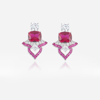 Scarlet Helix Earrings - Voisson