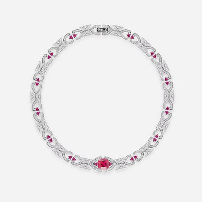 Scarlet Helix Necklace - Voisson