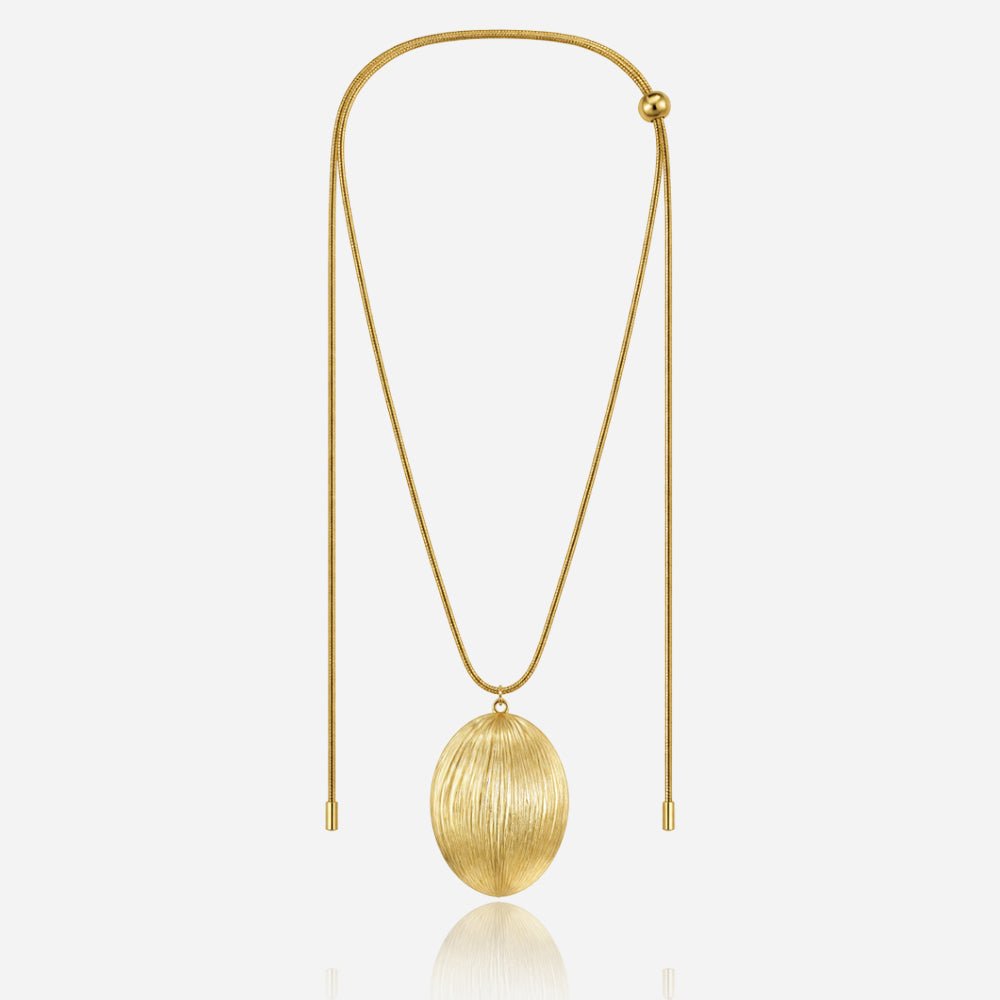 Sculpted Seed Necklace - Voisson