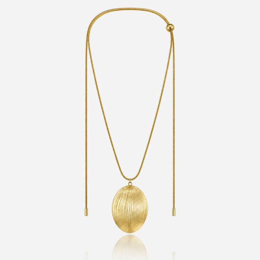 Sculpted Seed Necklace - Voisson