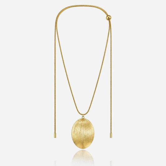 Sculpted Seed Necklace - Voisson