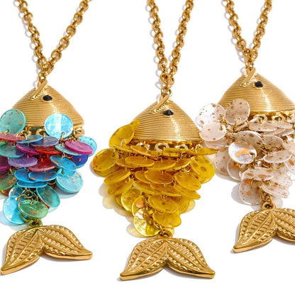 Sea Shimmer Necklace - Voisson