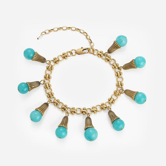 Seaside Drop Charm Bracelet - Voisson