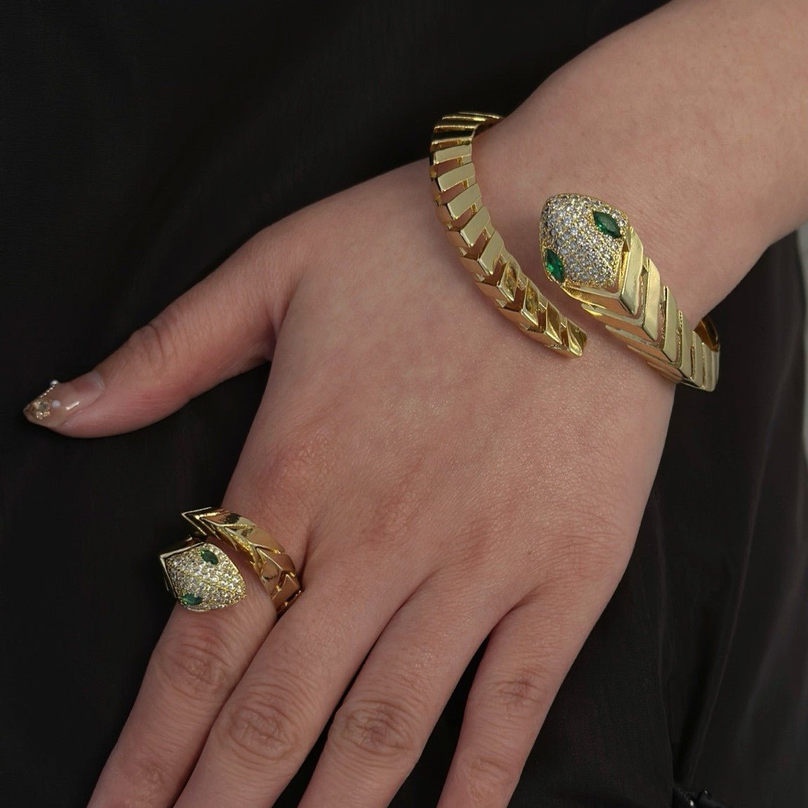 Serpent Embrace Ring - Voisson