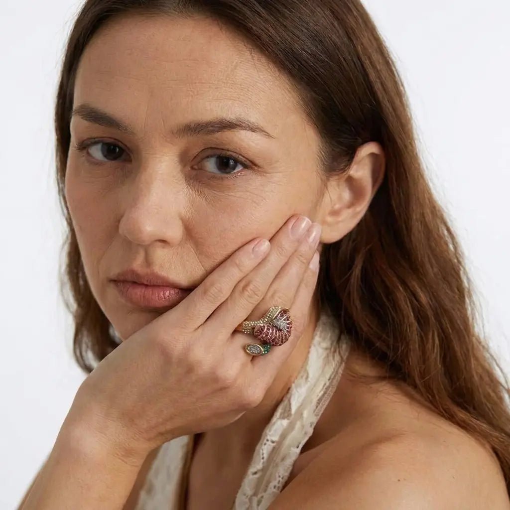 Serpentina Bloom Ring - Voisson