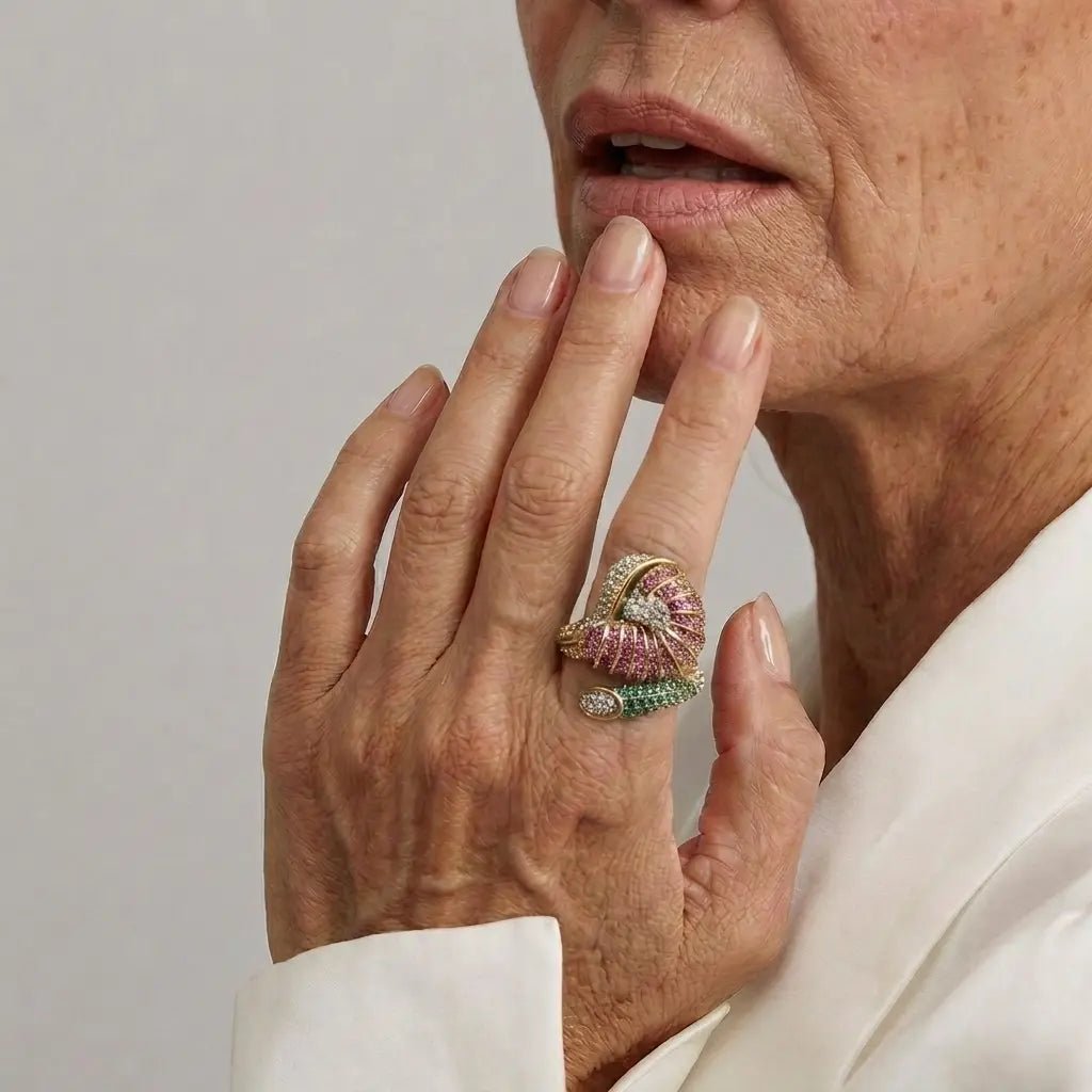 Serpentina Bloom Ring - Voisson
