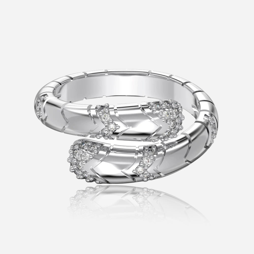 Silver Pulse Ring - Voisson