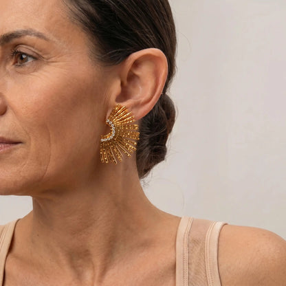 Solar Halo Earrings - Voisson