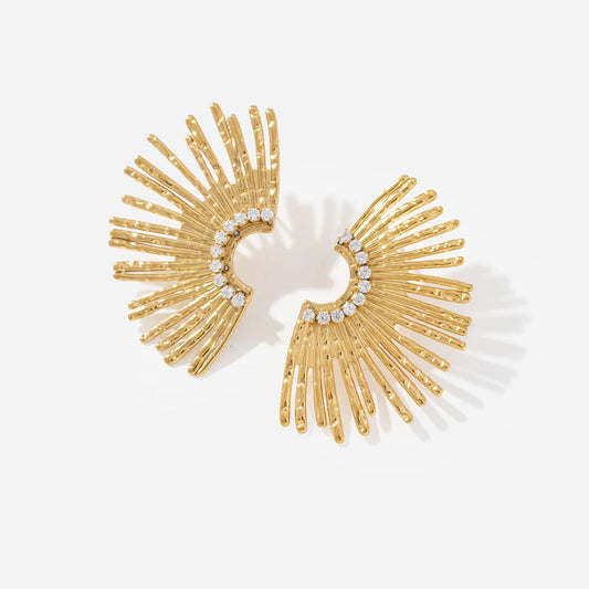 Solar Halo Earrings - Voisson