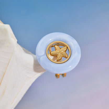 Starfish Halo Ring - Voisson