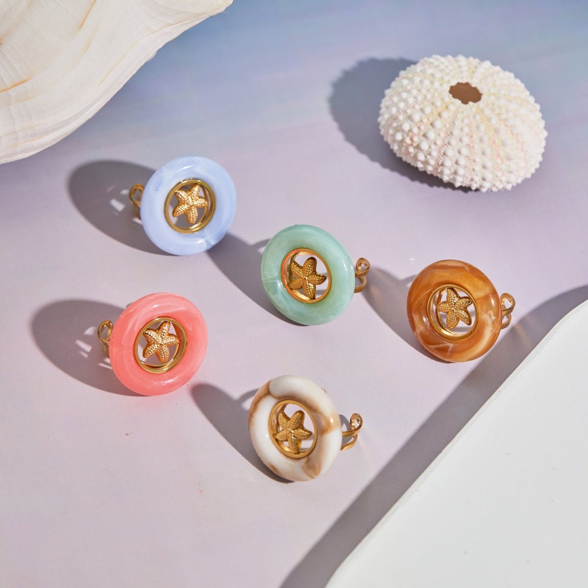 Starfish Halo Ring - Voisson