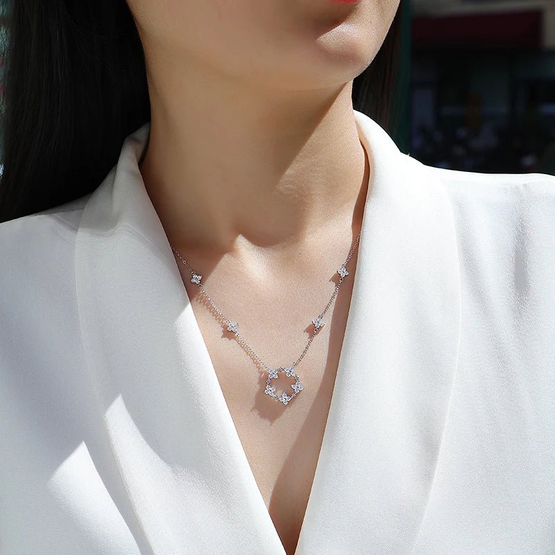 Starlight Halo Necklace - Voisson