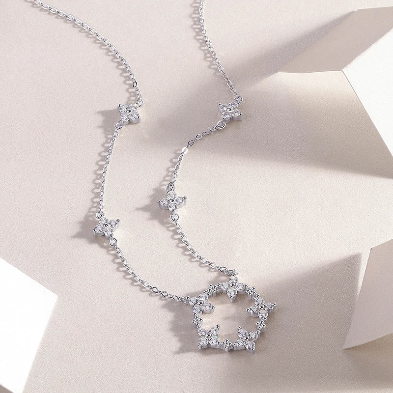 Starlight Halo Necklace - Voisson