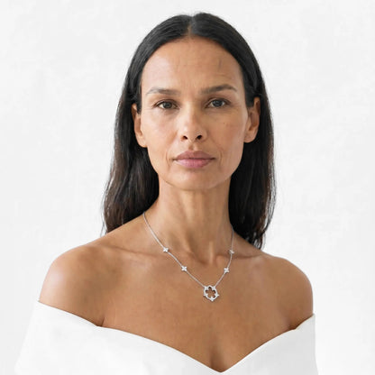 Starlight Halo Necklace - Voisson