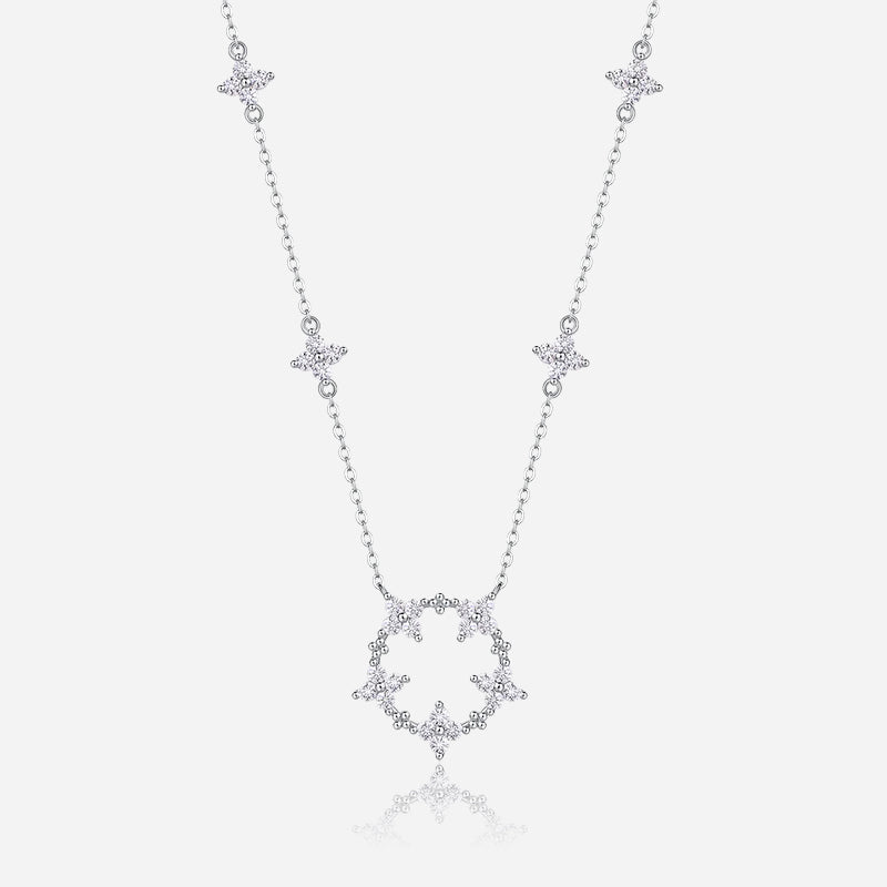 Starlight Halo Necklace - Voisson