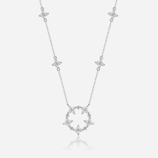 Starlight Halo Necklace - Voisson
